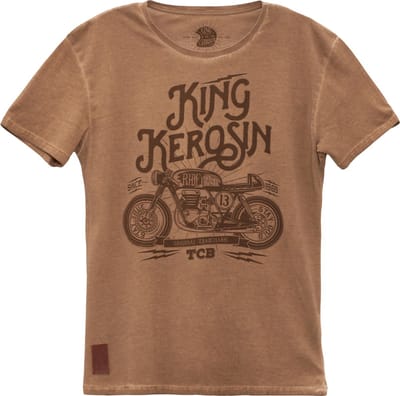 King Kerosin T-shirt TCB Brown