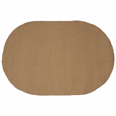 vidaXL - Gebied - Tapijt - Naturel - 100 - x - 152 - cm - Jute
