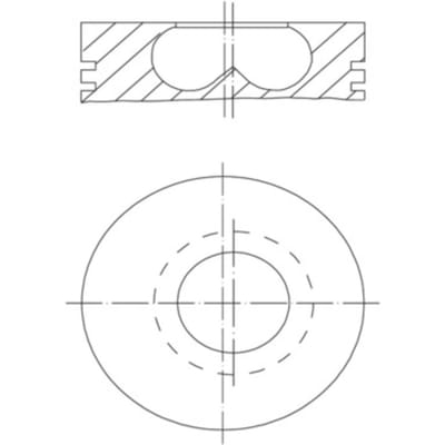 Zuiger MAHLE 081 PI 00123 002