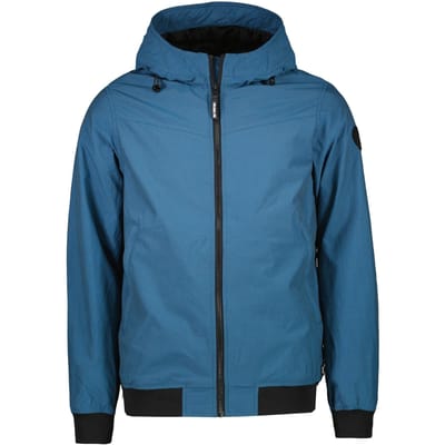 Cars Jeans Claydon Nylon Grey Blue Maat: M | Lichte Jassen Outlet | Heren | Blauw