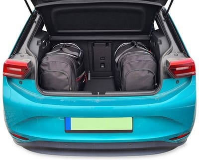 Volkswagen VW ID.3 ID3 2019+ 4-delig Reistassen Op Maat Auto Interieur Kofferbak Organizer Accessoires
