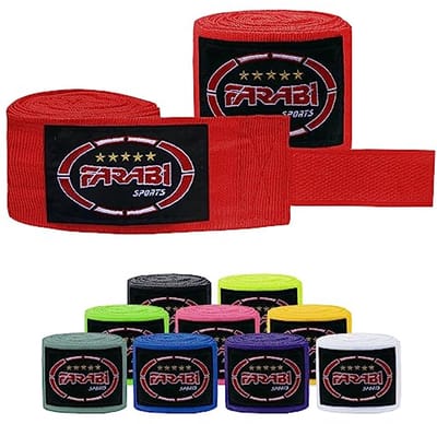 Boxhandschoenen Bandages van 2.5 en 4 meter voor MMA, Muay Thai, Training, Kickboksen en Vechtkunsten