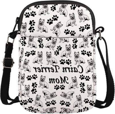 Allecto Plus - Voor de Crossbody tas Cairn Terrier moeder cadeau hondenliefhebbers trendy design modern hondenthema diverse print opties.