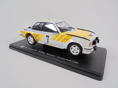Schaalmodel Auto 1:24 Opel Ascona 400 Rally Uitgave
