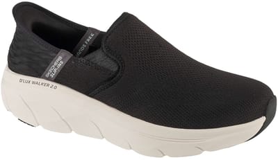 Skechers Slip-ins: D'Lux Walker 2.0 - Reeler, Mannen, Zwart, Sneakers, maat: 42