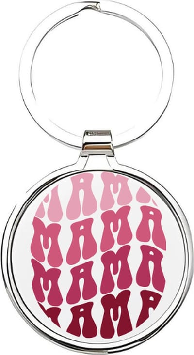 Akyol - Mama Sleutelhanger - mama - Moeders - Moeder sleutelhanger - mama sleutelhanger - Sleutelhanger mam - Familie sleutelhanger - moederdag cadeautje - Mama cadeau - mom - stiefmoeder - schoonmoeder - mothersday - 4 x 7,5 CM