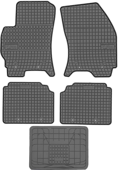Frogum El Toro - Auto Rubbermatten Set - Zwart - Ford Mondeo MK3 - Zonder Stoppers