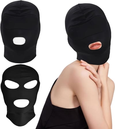 Unisex Volledige Bedekking Hoofdmuts - Ademend Hoofdmasker voor Feestjes, Spelletjes en Cosplay