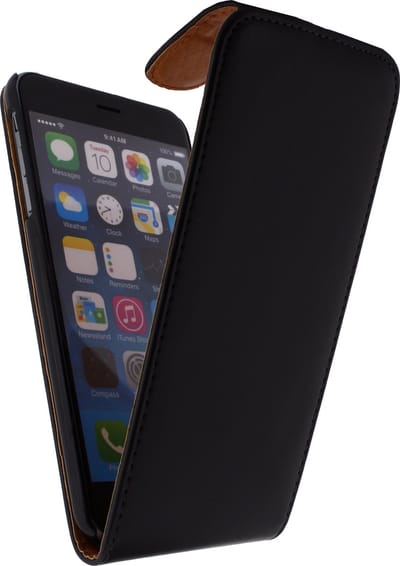 Xccess Telefoonhoesje geschikt voor Apple iPhone 6 Plus Hoesje | Xccess Flip Case Flipcase - Zwart