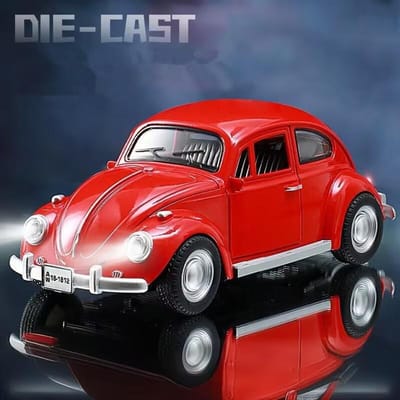 1:18 Kevers Lichtmetalen Auto Model Diecasts Metaal Klassieke Voertuigen Auto Model Hoge Simulatie Geluid Licht Verzameling Kinder Speelgoed Cadeau