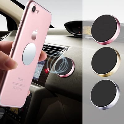 Universele 3M Sticker Dashboard Magneet Telefoon Houder voor in de Auto Kleur: zwart