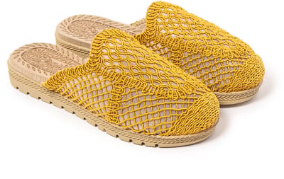 BRASILERAS Sandalen damen-mosterd -37
