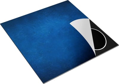 Chefcare Inductie Beschermer Blauwe Achtergrond - Blauw - 78x78 cm - Afdekplaat Inductie - Kookplaat Beschermer - Inductie Mat