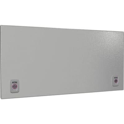 Rittal VX 8620.500 8620500 Dakplaat Met scharnier (b x h) 600 mm x 300 mm Plaatstaal Grijs-wit (RAL 7035) 1 stuk(s)