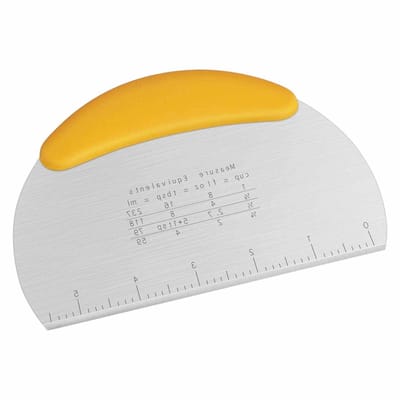 Dailygoods - Deegschraper met Roestvrijstalen Mes en TPR-handvat