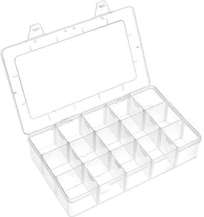 Knutselopbergdozen met Compartimenten – Sieradenorganizer voor Kralen, Oorbellen en Kleine Accessoires