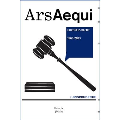 Jurisprudentie Europees Recht 1963-2023 - Ars Aequi Jurisprudentie