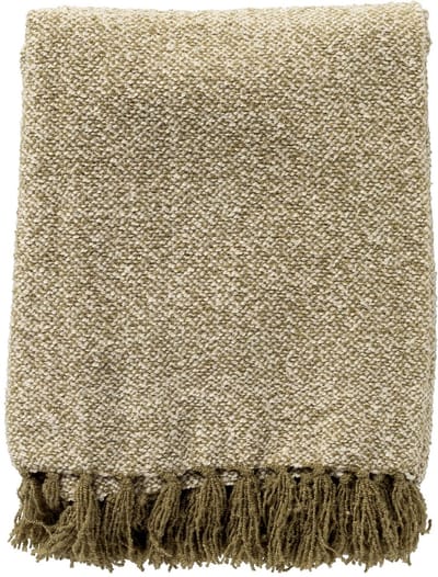 Dutch Decor - SALLY - plaid 140x180 cm - gemêleerd - 100% gerecycled - Boa - groen