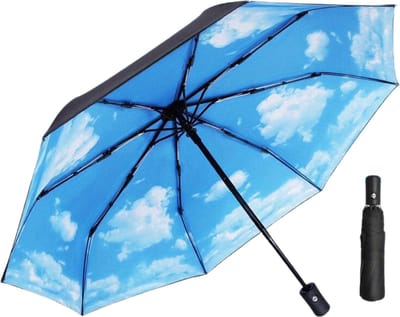 Nivard Luxe Stormparaplu - Windproof Paraplu - Stormproef - Opvouwbaar - Automatisch Uitklapbaar - Umbrella - Air