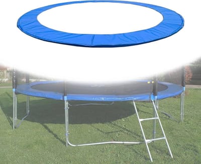 Trampoline Randkussen - Veiligheidspad - Veilig Spelen - UV-bestendig & Waterdicht - 27 cm Breed - Blauw
