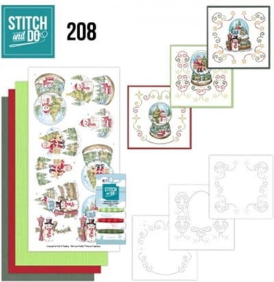 Stitch and Do 208 - Yvonne Creations - Santa's Journey