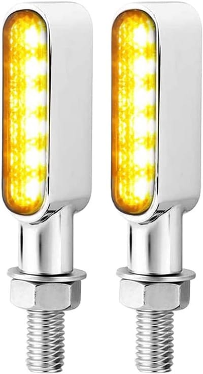 Universele LED Knipperlichten voor Motorfietsen - E-keurmerk Knipperlichten