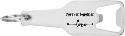 Akyol - forever together flesopener - Quotes - familie vrienden - cadeau - 105 x 25mm