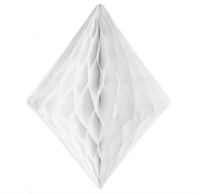 Folat - Honeycomb wit diamant 30 cm