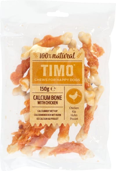 Timo Calciumbot Met Kip - Hondensnacks - Kip 150 g