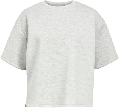 Object Objandrea Re 2/4 T-shirt Tops & T-shirts Dames - Shirt - Grijs - Maat XS