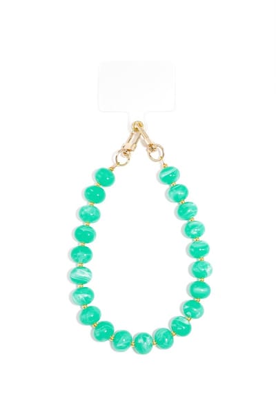 Yehwang - Telefoonsnoeren - Babyblauw - Cadeau - Universeel - Phone cord - Telefoonketting - Koord voor telefoon