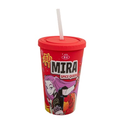 1 ST Kpop Demon Hunters Officieel Gelicentieerd PVC Rietjesbeker Grote Capaciteit Stijlvol Lekvrij Drinkgerei Verjaardag Kerstmis Duurzaam Cadeau