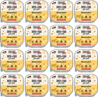 MAC’s Vetcare Kattenvoer - Mono proteïne - 70% Kalkoen - 16 x 100g