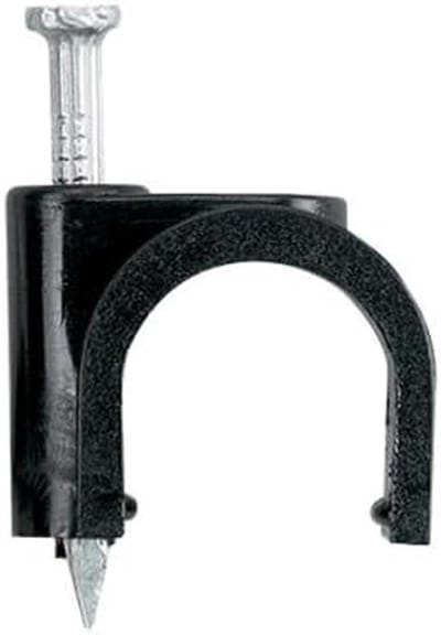 Slang Bevestiger - Slanghouder Druppelslang - Slangen Bevestigen - UV-bestendige Constructie - 1/2 inch - Zwart