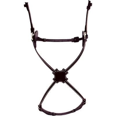 Paardenneusriem Silver Crown Figure 8