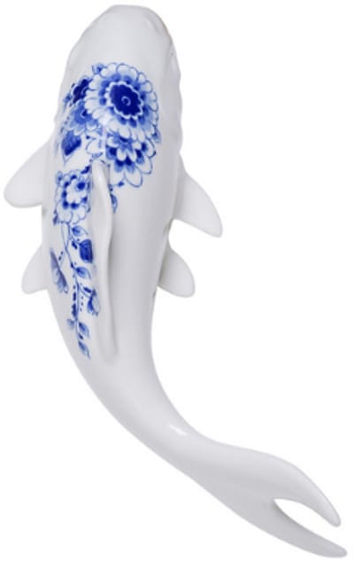 Wanddecoratie vis - Keramiek - Middel - 23 cm