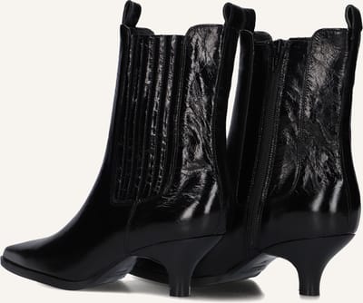 LINA LOCCHI Av 258 Enkellaarsjes - Enkelboots met rits - Dames - Zwart - Maat 38