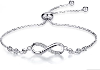 Montebello Armband Caia Infinity - Messing Verzilverd - Symbool - Oneindig