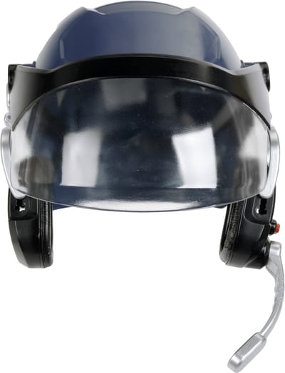 Theo Klein SWAT-Kinderhelm - 22x30x36 cm - duurzaam kunststof - blauw zwart