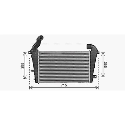 InlaatluchtRadiator AVA COOLING OL4707 AVA