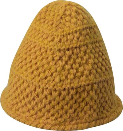 Juleeze Muts Dames 20 cm Geel Synthetisch