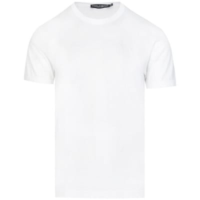 T-shirt Korte Mouw D&amp;G G8JX7Z G7WRN W0800 T-SHIRT WHITE