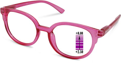 Leesbril Vista Bonita Nova Progressief-Cherry Lips Pink -+2.50