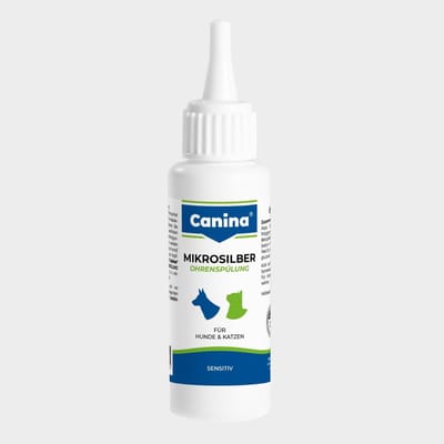 Canina Microzilver Oorspoeling - 100 ml