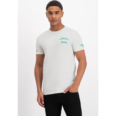 In Gold We Trust The Pusha White / Turquoise Maat: XXL | Tops Outlet | Unisex | Blauw