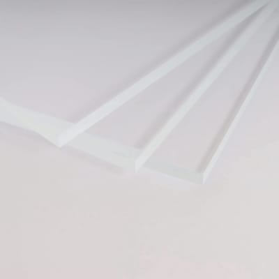 Acrylglas 50x40 cm | Transparant | helder kristal | UV-bestendig | Gelamineerd | 4 mm dik