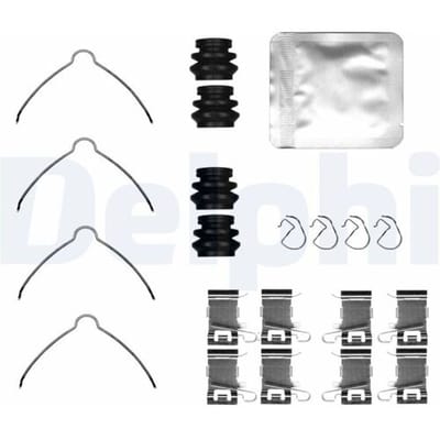 Accessoireset, schijfremblok DELPHI LX0849