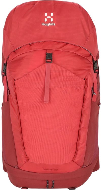 Haglöfs Ströva 65 M-L Rugzak 70 cm - brickred-lightmaroonred