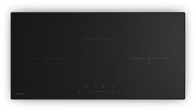 Klarstein Inductiekookplaat Velaire 80 cm inbouw, 3 zones, 5500 W boost, touchbediening, timer, kinderslot, warmte-indicator, glazen oppervlak, strak design - voor Keuken - Restwarmte-Indicator - Induction Hob - Inductie Kookveld