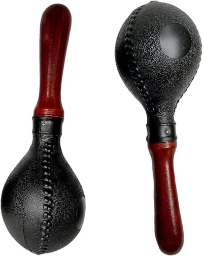 Maracas handpercussie - Muziek rammelaars - Muzikaal spel - Ergonomisch houten handvat - 2 stuks - Niet gespecificeerd